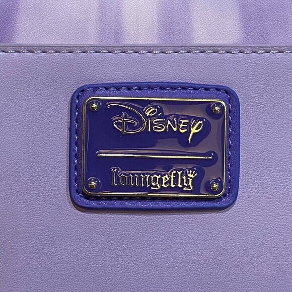 Loungefly Disney Hercules Muses Clouds Crossbody Bag 2022 Unisex Purple Vacation - Picture 8 of 16